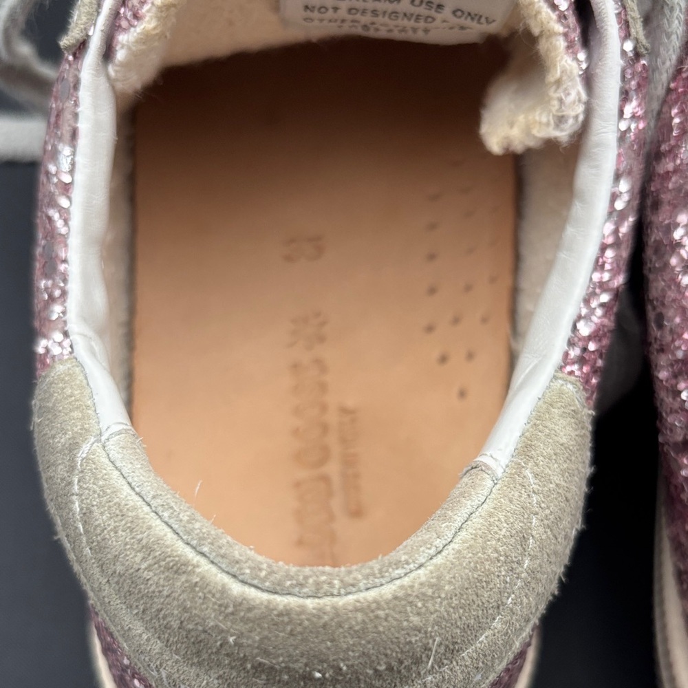 Golden Goose superstar in Glitter Pink Women's Sneakers size 35 - Picture 8 of 11